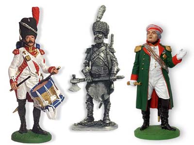Figurines en plomb
